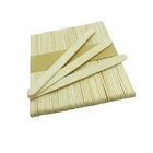Ice Ice Cream Sticks 114mm Wood Popsicle Straight Edge Flat Stick