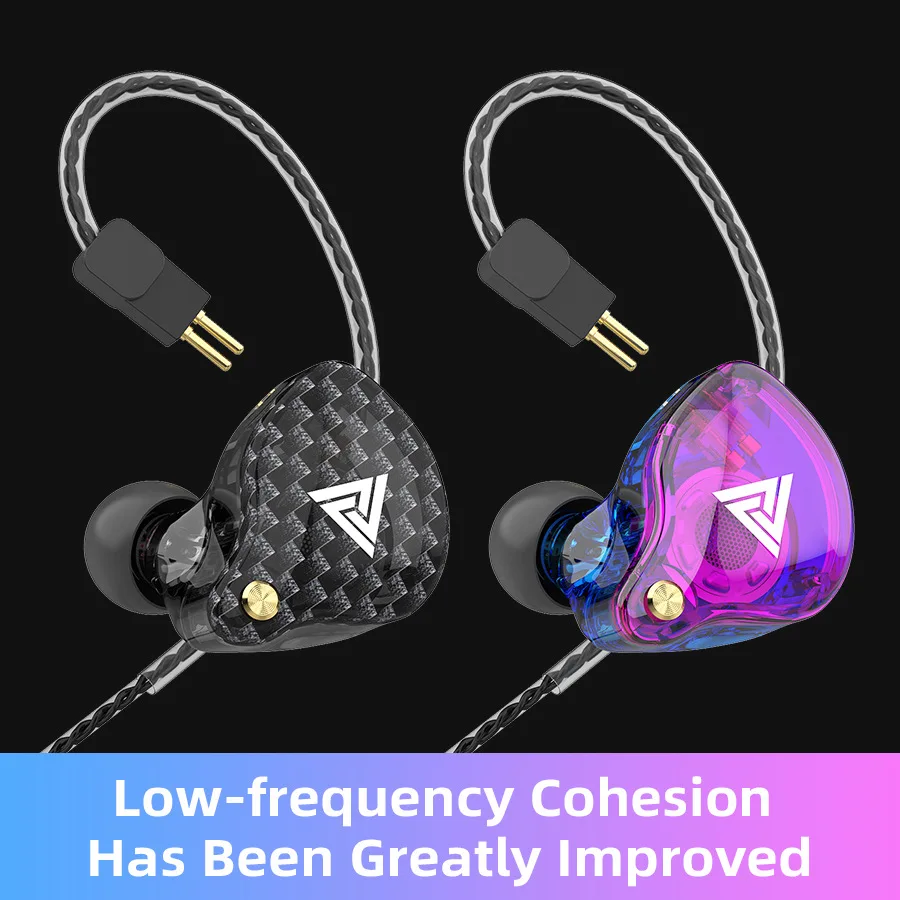 QKZ VK4 HiFi Anchor Headset In-Ear Earphones Mobile Music Line Control Subwoofer Headphones