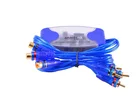 Car Car Universal 4 Channel RCA Ground Loop Isolator Line Noise Filter Eliminator 50W Blue