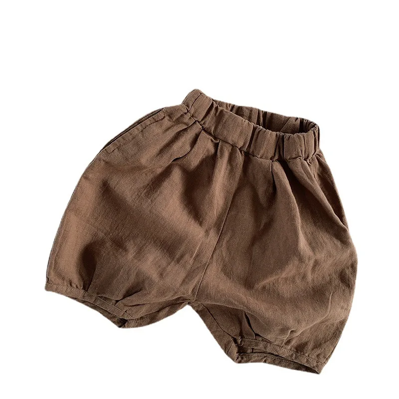 2023 New Summer Boys Shorts Cotton Children Clothes Shorts