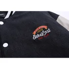Jacket Outer Custom Logo Letterman Jacket High Quality Men Outer Denim Coat