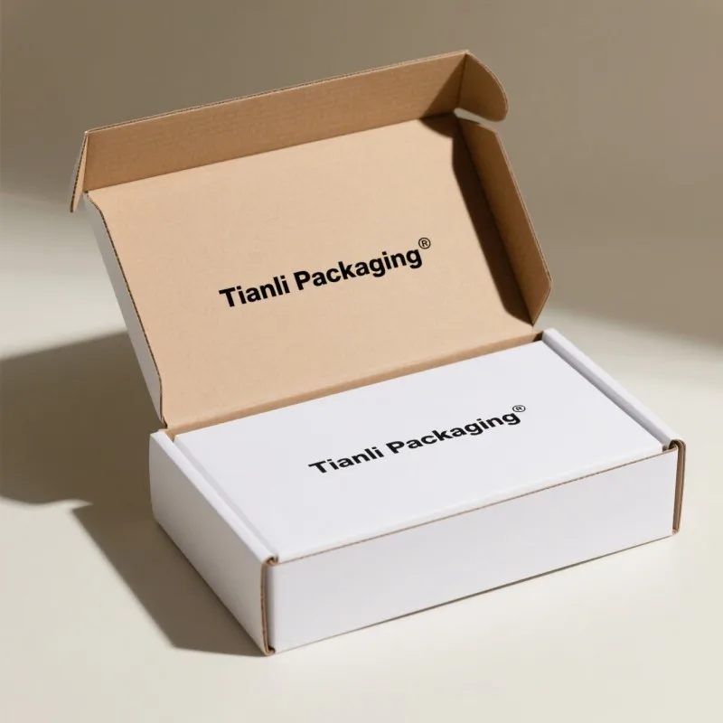 product flexography white corrugated mailer boxes custom logo durable shipping boxes best selling recyclable kraft shipping boxes-4
