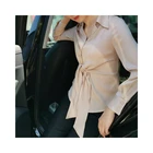 Silk Shirt Silksilk Silk Long Sleeve Button Up Shirt Comfortable Not Easy To Wrinkle For Women