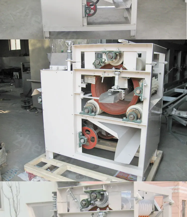 Small Automatic Wet Nuts Green Pea Soya Broad Mung Beans Peanut Almond Skin Peeling Machine details