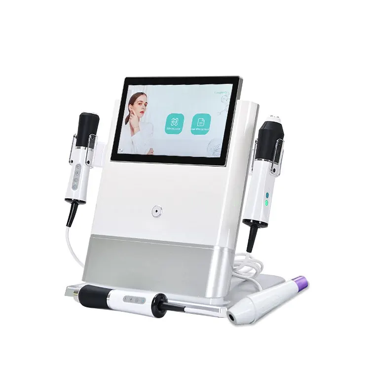 4-in-1 Oxygen Facial Machine with RF, Ultrasonic & Skin Analyzer 11 Upgrade your clinic with a 4-in-1 oxygen facial machine featuring RF lifting, ultrasonic deep cleansing, and AI skin analysis. Ideal for professional skincare treatments, skin rejuvenation, and personalized facial solutions. 4-in-1 Oxygen Facial Machine with RF, Ultrasonic & Skin Analyzer
