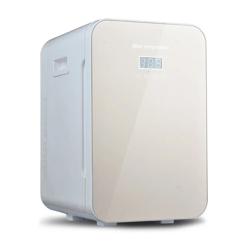 100-240V home refrigeration equipment 22L semiconductor mini refrigerator car DC 12V compact refrigerators