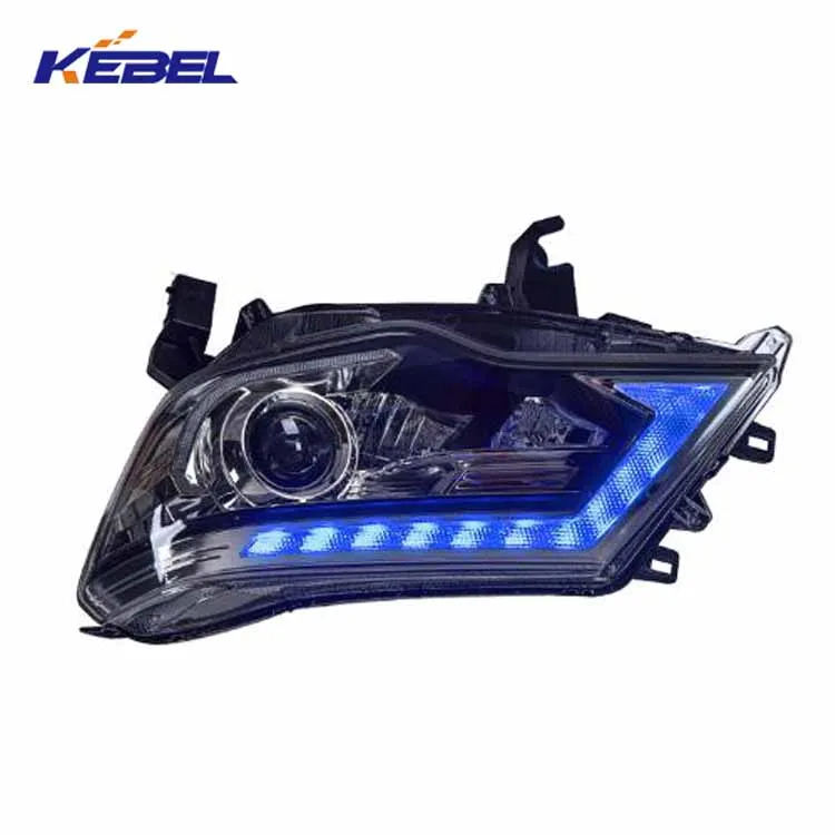 KEBEL Modification Flowing DRL Touch Blue Daytime Running Light Head Lamp for Nissan Terra 2018 supplier