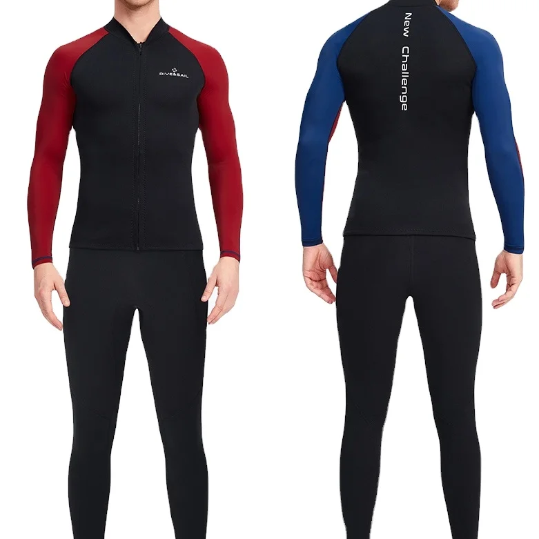 Two Piece Wetsuit Set Surf & Swim Kids Perspective Wetsuit Jacket & Pants Set 