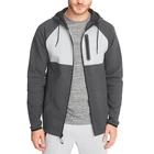 Jackets Sports Men Men Wholesale Thick Fleece Colorblock Zip Up Jackets Sports Running Hoodies For Men