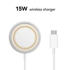 Charger Magnetic Wireless Charger Smart Oem Mini Portable 15W Wireless Charger Magnetic Qi Wireless Charger For Iphone