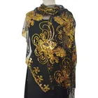 Shawls Sequin Shawls Party Scarf Wedding Party Muslim Women Shawls Scarf Summer Sequin Islamic Scarf