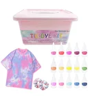 All In 1 Activity Tie-Dye Party Supplies 15 Bright Colors Tie Dye Big Box Kit