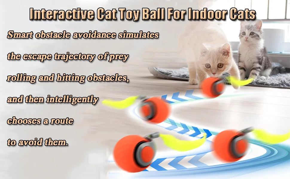 Interactive Cat Ball Toy