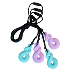 New Silicone Teether Toys Baby Bpa Free Food Grade Silicone