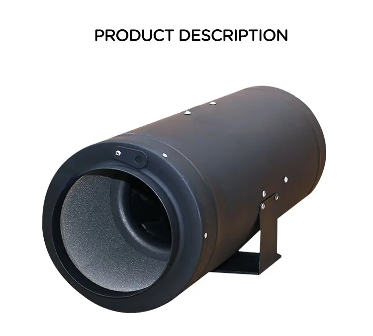 Garden Silent Duct Fan, Plastic, 120V, Electric - detail 2