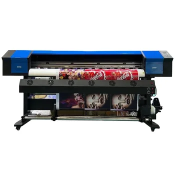 digital print and cut all in one machine 1.6m eco solvent printer vinyl printing cutting plotter