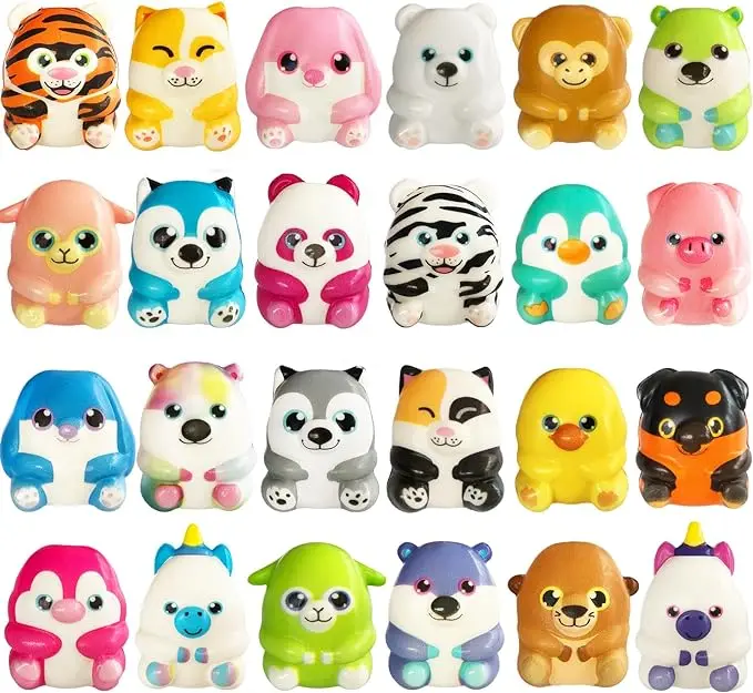 Slow Rising Animals Shaped Squishies Toy Soft Kawaii Animal Squishy Toys For Birthday Goodie Bag Stuffers Squishies Toy