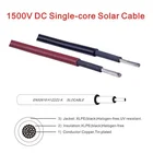 Cable Cable Wire XLPE Halogen-free UV Resistant 1500v Copper Tin Plated 1x10mm Solar Cable Wires