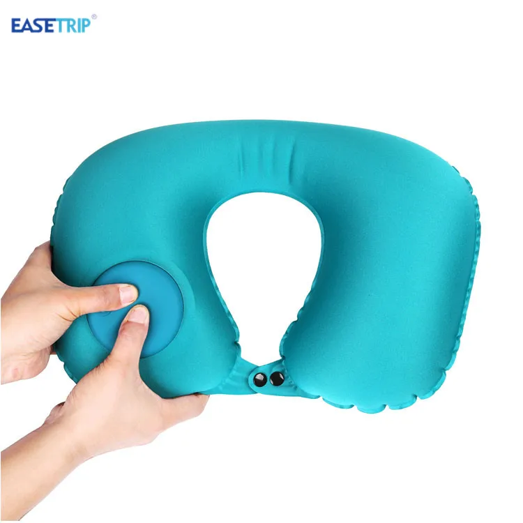 self inflatable neck pillow