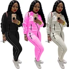 Long Fall Clothing Women Long Sleeve 2 Piece Pants Set Women 2pc Outfits Leisure Wear