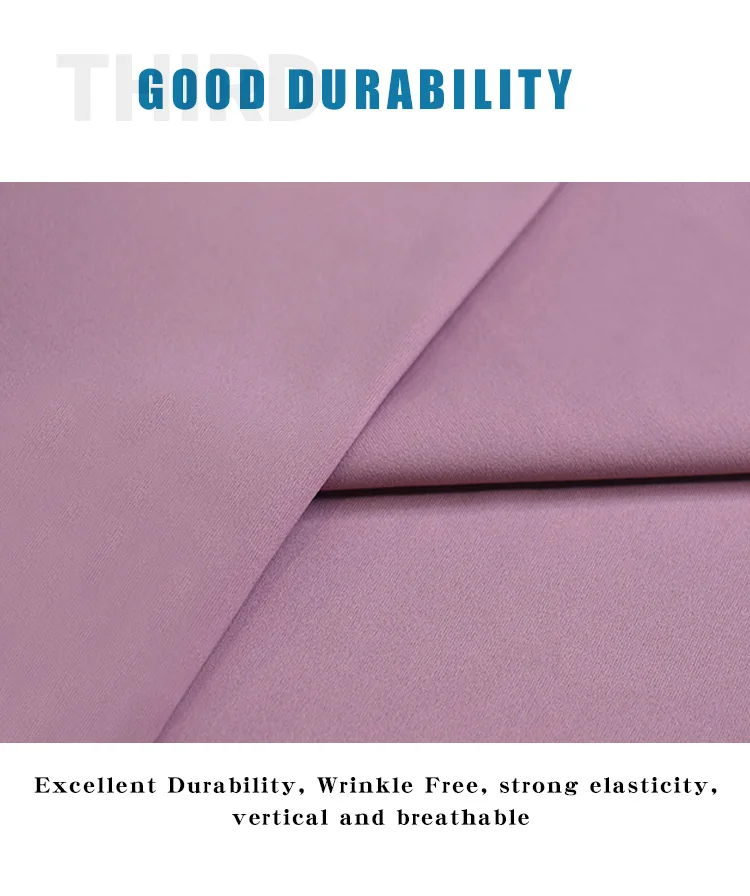 2021 New Recycle High Stretch Nylon Spandex Breathable Quick Dry Yoga