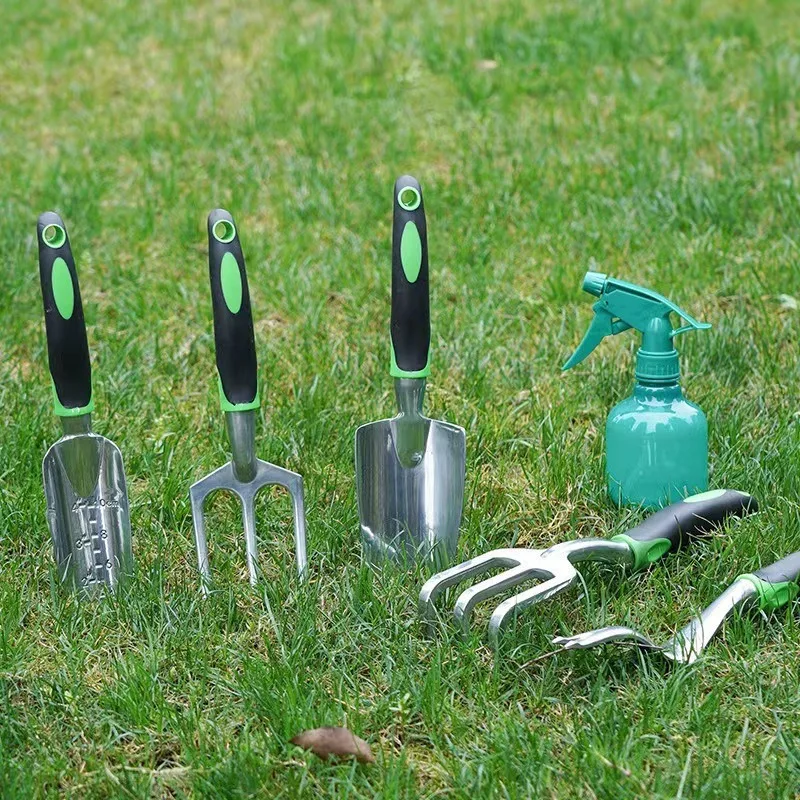 Colorful Tote Gardening Tool Kit Cute Office Garden Sprayer Bottle Plant Tools Set OEM Customizable H3cc2354c3e0d433c83a1e622d36250c5I