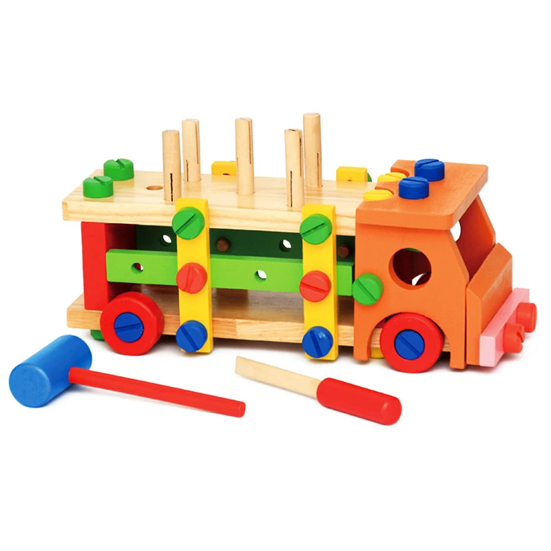 montessori truck toys