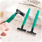 Blade Razor Factory Twin Blade Blade Stainless Steel Display Card Package Razor Shaving Blade