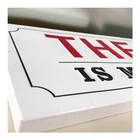 Wall High Quality Wall Decor Home Decorative Metal Sign