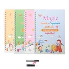 Writing Paperpaper 2021School Kids Copybooks Reusable Writing Practice Groove Copybook Magic 2581