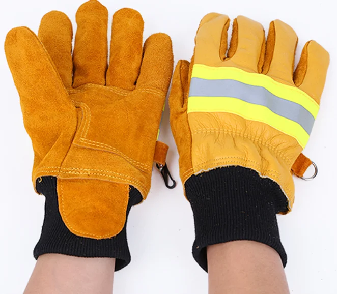 waterproof firefighter gloves