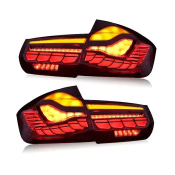 Guaranteed Quality transparent red car taillight led rear brake lights For BMW 3 series F30
