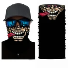 Scarf Scarf Bandana Fashion Cool Clown Pattern Neck Gaiter Printed Joker Head Scarf Bandana