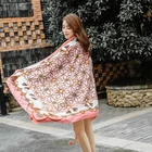 New Style Scarf Newest New Fashion Oil Painting Digital Printing Multi Style Customized Shawls Scarf