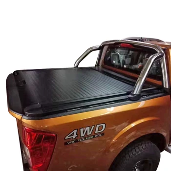 Zolionwil Tapa Batea Pickup Truck Bed Manual Retractable Tonneau Cover For Nissan Navara Np300 Double Cab(Europe)2015+