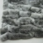 Rabbit Fur Rabbitimitation Rabbit Fur Spandex Stretch Fabric Rabbit Faux Fur For Garment /Hometextiles