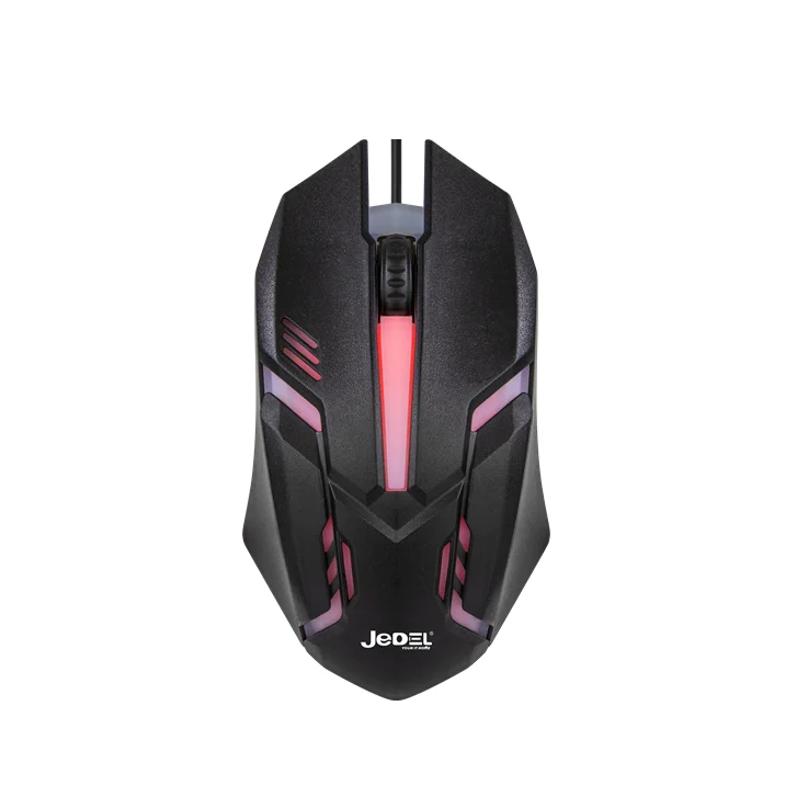 Souris gaming 3D filaire USB avec éclairage LED, 100 DPI optique, disponible immédiatement pour PC et ordinateurs portables.