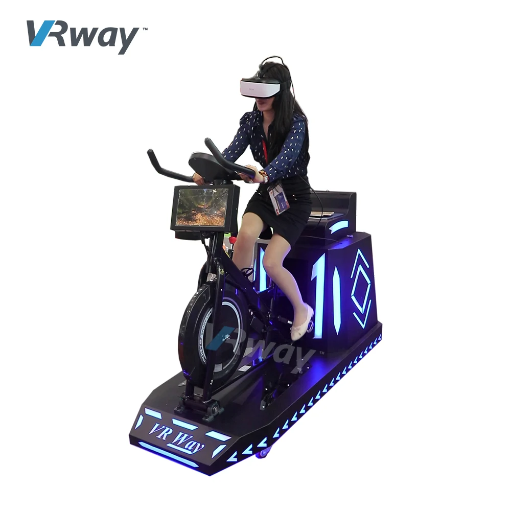 virtual reality bike ride