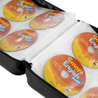 2021 Amazon Hot Sales 400 Large Capacity CD/DVD Case Portable DVD/VCD Storage PP Protective Blu-ray Wallet Holder