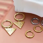 Earrings Custom Jewelry Diy New Stainless Steel Earrings 18k Gold Earrings