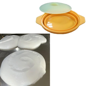 Chinese Highly Transparent Food Grade Heat Curing Non Toxic Molding Pressure Fumed Silicone rubber