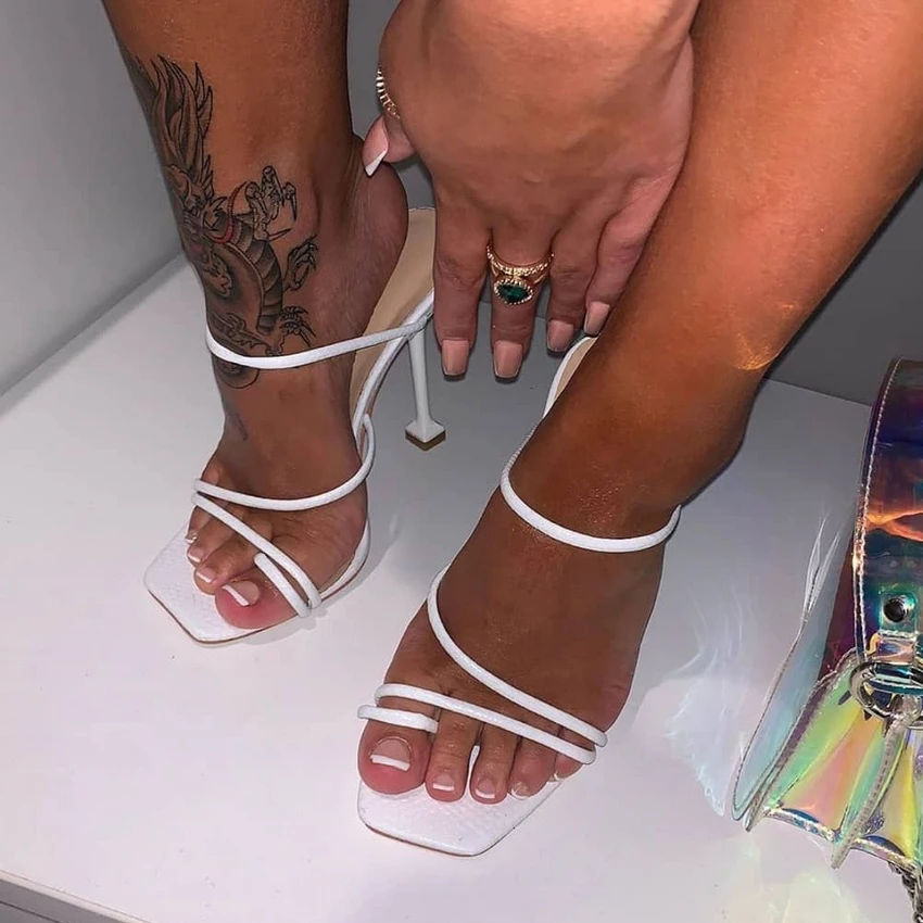 Sexy Gladiator Sandals Shoes Women Thin 