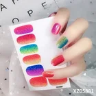 Nail Stickers Custom Holiday Nail Art Nontoxic Korea Style Nail Wraps 100% Real Nail Stickers