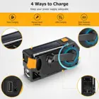 Solar Radio Crank Radio Solar Amazon Hot Sale Emergency Solar Hand Crank Noaa Radio With Large LCD Display