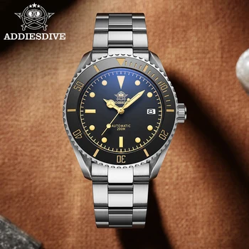 addies wholesale AD2101 watch mechanical automatic men wrist luxury military automatic watch and oem diver stainless steel watch