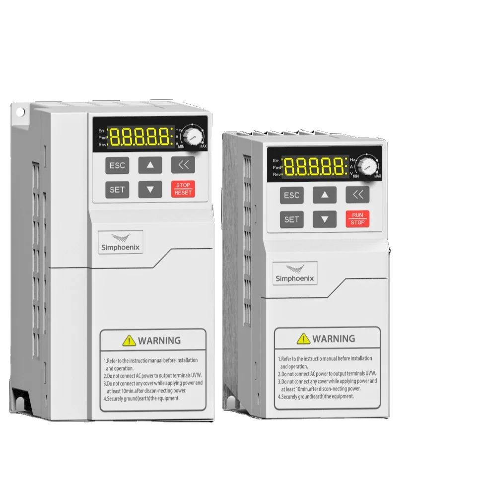 7.5KW DX100-4T0075 Open loop vector frequency converter for food packaging Simphoenix