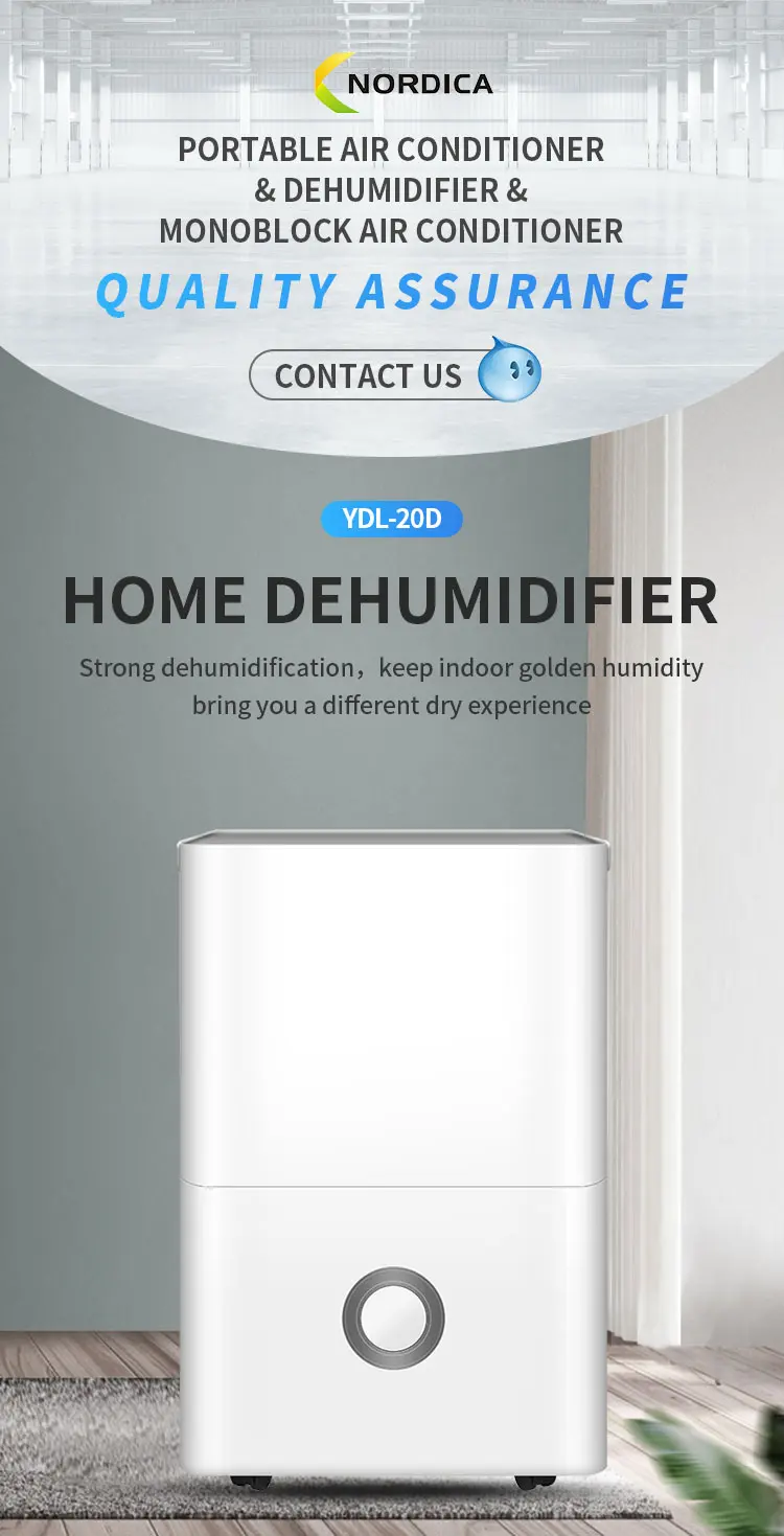 Portable Peltier Air Dehumidifier, 20l, Electric - detail 2