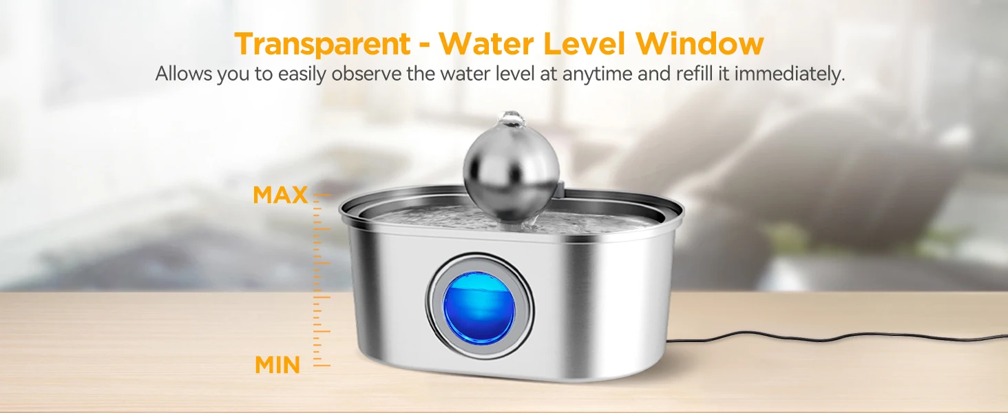 water fountain for cats inside