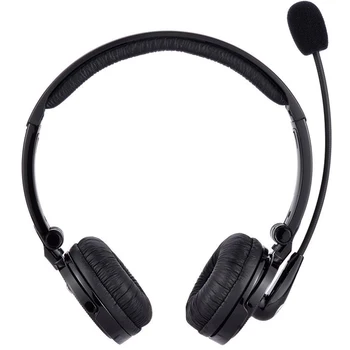Wireless Bluetooth headset with two ears for talking and listening to music