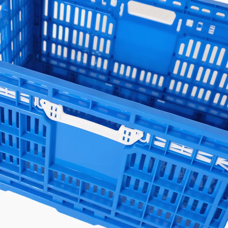 Manufacturer Wholesale Large Capacity Collapsible Crates Plastic for Fruits and Vegetables supplier